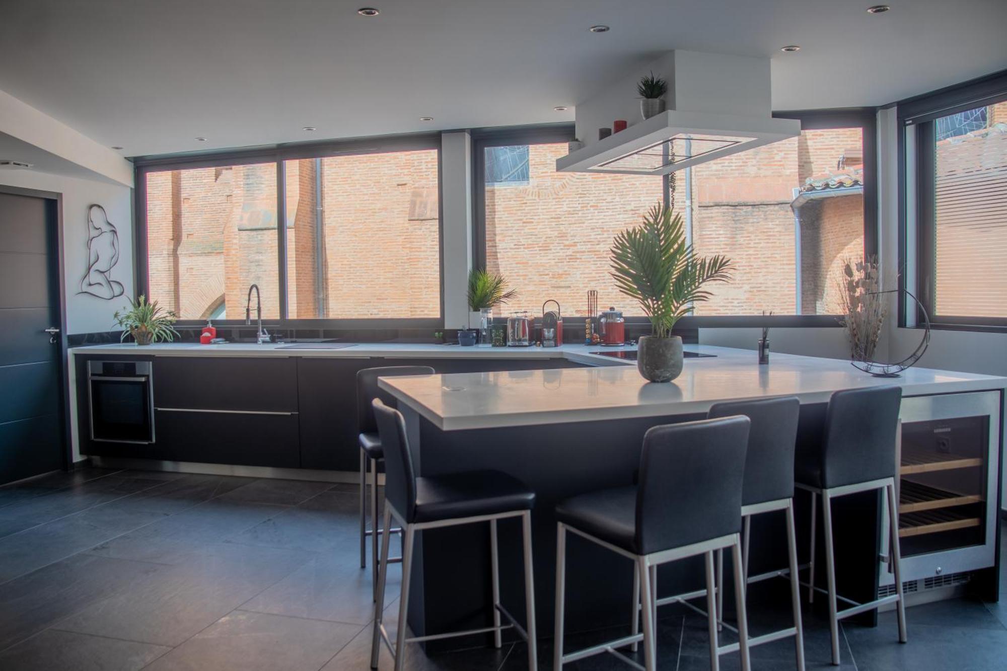 Apartment Loft 150 M2 Jacuzzi, Sauna Et Massage